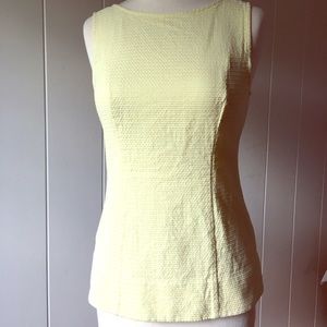 🌟Banana Republic MadMen collection Yellow Tank🌟